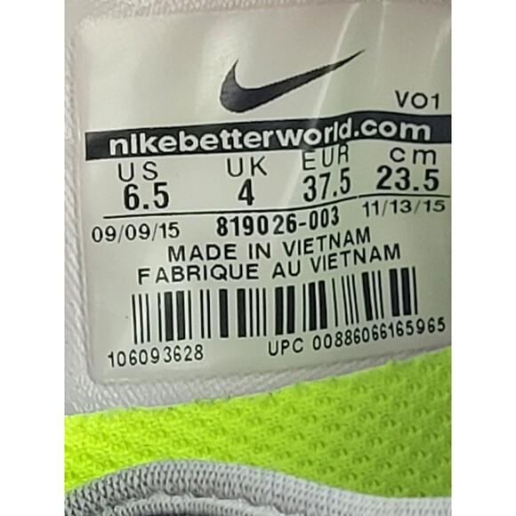 Nike Womens Flex Supreme TR 4 823668-003 Gray Running Shoes Sneakers Size 7 - Picture 9 of 9